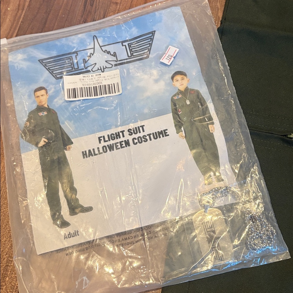 Kids Top Gun/ Flight Suit Halloween costume